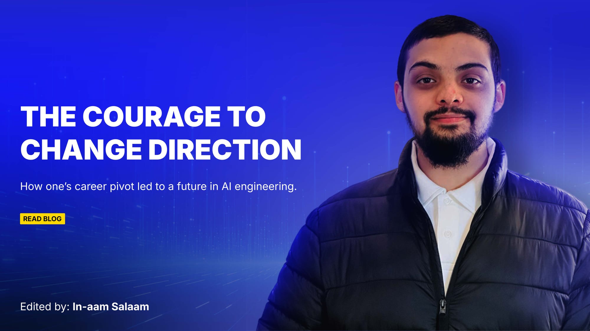 How Abdullah Ali Found His Purpose Through Tech and the Zaio Full Stack AI Engineering Bootcamp