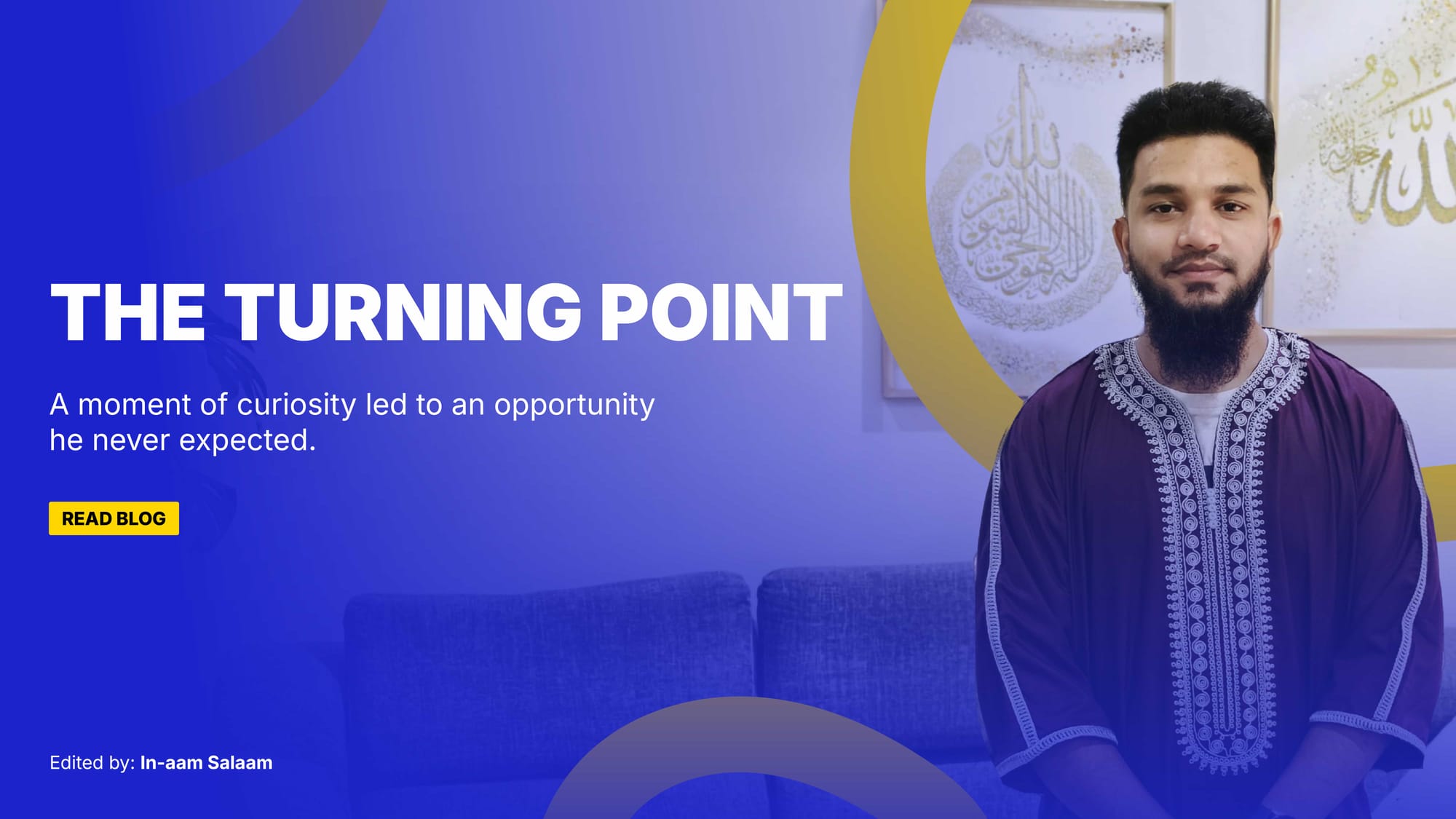He Thought He Had Missed His Chance. Today He's Building a Career in Cybersecurity.
