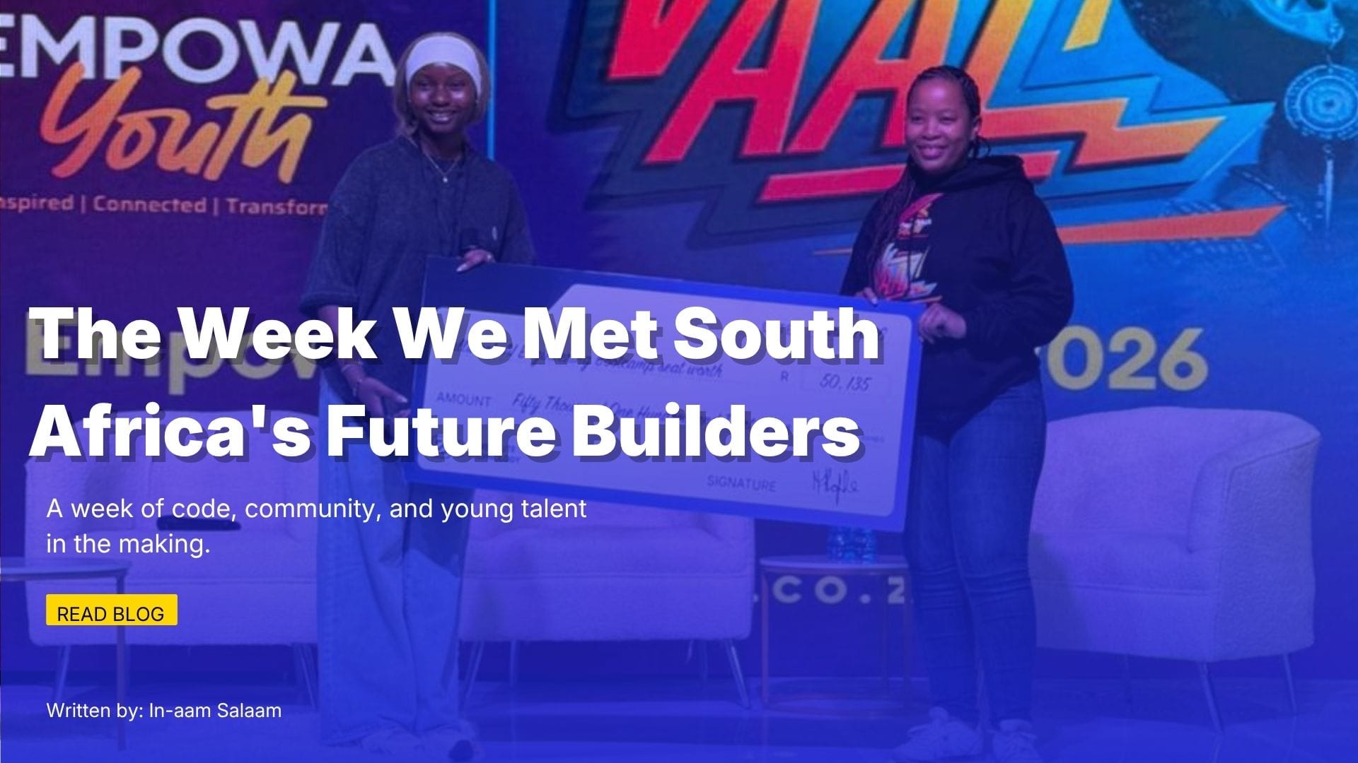 Inside Zaio’s Week at Vaal EmpowaYouth 2026: Where Future Builders Showed Up